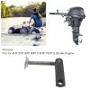 CFTGIW Boat Motor Handle Transom Clamp Screw Bolt Outboard Motor Mirror Clamping Handle Screw Transom Clamp Handle and Screw for 6e0 43118 00 Stroke Engine view 3