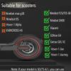 GYL 10 Inch Solid Tire: 10x2.0/2.125 Electric Scooter Rubber Tyre, 50/75-6.1 Tubeless Tyre for Xiaomi M365/Gotrax G4/XR Tire Replacement 10 In Front Rear Offroad Wheels Red 2 Pcs view 3