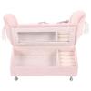 GALPADA Couch-shaped Jewelry Box Floral Design Cute Trinket Organizer for Home Stylish Storage Case for Jewelry Collection Idea for Women view 3