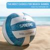 Saretas Volleyball Soft Play Volleyball - Official Size for Indoor, Outdoor and Beach Game Gym Workout - Play for Girls, Adults and Family. view 3