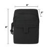 Admin Molle Pouch, Tactical General Purpose Utility Accessories Pouches EDC Gp Pouch for Vest as Expanded Storage Bag view 2