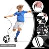 2-Piece Soccer Kick Trainer with Return Net for Size 3, 4, 5 Balls view 3