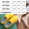 acquo House Slippers Cotton Slippers Home Slippers Autumn and Winter Indoor Slippers Plush Warm Slippers Non Slip Thick Soled Slippers Cotton Slippers (Color : C, Size : 5.5-6) view 2