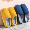 acquo House Slippers Cotton Slippers Home Slippers Autumn and Winter Indoor Slippers Plush Warm Slippers Non Slip Thick Soled Slippers Cotton Slippers (Color : C, Size : 5.5-6) view 4