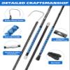 BLUEWING 10ft Heavy Duty Carbon Fiber Fishing Gaff with 4in Stainless Steel Hook for Tuna Shark Marlin Big Game Saltwater Fish view 2