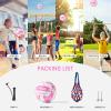 Saretas Volleyball Soft Beach Volleyball - Official Size for School, Indoor, Outdoor and Play Game Gym Workout - Play for Girls, Adults and Family. view 2