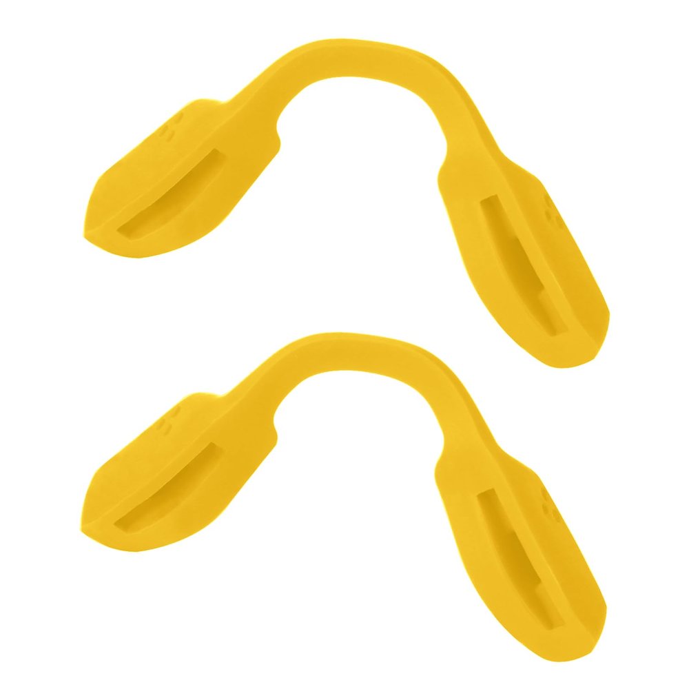 Alphax Yellow Replacement Nose pads Nosepieces Fit for Oakley BXTR Metal OO9237 Sunglasses - 2 Pcs Asain Fit