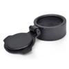 Leather Texture Optical Lens Protective Cover Single Tube Telescope Dust Cover Aiming Scope Scratch Resistant Rebound Cover 30-66MM Diameter view 3