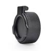 Leather Texture Optical Lens Protective Cover Single Tube Telescope Dust Cover Aiming Scope Scratch Resistant Rebound Cover 30-66MM Diameter view 4