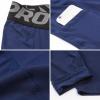3 Pack Men's 3/4 Compression Pants, Dry Fit Men Running Leggings, Workout Basketball Capri Tights with Pocket view 4