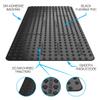 Stompgrip Premium All-Purpose 3D Griptape | Sheet | Volcano | 3D Design | Universal Fit | Black view 3