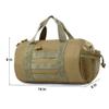 KTGCOZS Outdoor fishing Camping Large Duffle Bag Backpack Tactical Field Gear Equipment (Army green) view 2