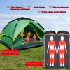 SUYUDD Heated Sleeping Bag Pad 5V USB Power Support Sleeping Bag Liner Heater Heating Sleeping Pad with Portable Bag for Camping Backpacking Hiking - 180x150cm view 4