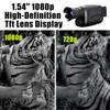 FUIBEJAE Pilot Pro Night Vision 5X Infrared Monocular Monocular, Infrared Monoculars with Night Vision Videos and Playback Function for Outdoor view 3