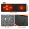 SUYUDD USB Heated Sleeping Bag Liner Insulation Camping Heated Sleeping Pad 5 Heating Zones 3 Gear Temperature Adjustable for Outdoor Camping Tent, 198x61cm, Gray 1 view 2
