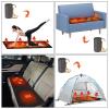 SUYUDD USB Heated Sleeping Bag Liner Insulation Camping Heated Sleeping Pad 5 Heating Zones 3 Gear Temperature Adjustable for Outdoor Camping Tent, 198x61cm, Gray 1 view 3