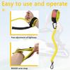 AFEISOL Boat Key Lanyard Wrist Strap For Most Marine Outboard, Boat Engine Stop Kill Switch Lanyards Emergency Cut Off Cord (Yellow) view 4