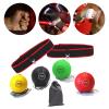 2Pack Boxing Reflex Balls, Boxing Ball Headband Set,Reflex Punching Ball Boxing Equipment Improve Speed and Hand-Eye Coordination for Men, Kids Boxing Equipment (A) view 2