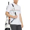 M MAELREG Mens Golf Shirts Dry Fit Short Sleeve Fashion Print Striped Casual Short Sleeve Collared Golf Polo Shirts view 3