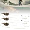 Gavigain 3PCS Carp Bait Holder, Fishing Bait Trap Cage Feeder Basket Holder Fishing Inline Method Feeder Set for Efficient Bait Control view 2