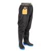 BcoMfy Men's Drawstring Hip Waders, Winter Warm Fishing Hunting Hip Waders Boots, PVC Non-slip Oxford Sole (Color : Black, Size : 8) view 1