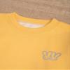 Agoky Long Johns Thermal Underwear for Kids Fleece Lined Base Layer Pajama Set 2Pcs Homewear Loungewear Yellow 3-4 Years view 4