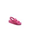 Reef Kids' Water Vista Platform Sandal, Water Friendly, Adjustable Strap, Hot Pink, 5 view 1