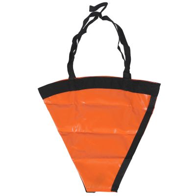 Drift Sock Anchor Drogue Drifting Brake, Orange Portable Tear Resistant Sea Anchor for Marine Boats Yachts (18inch)