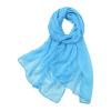 Fashion Scarf for Women Lightweight Scarves Shawl Wrap for Spring/Summer Soft Winter Long Chiffon (Sky Blue, One Size) view 1