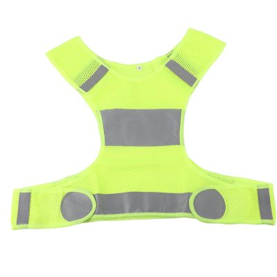 Gavigain Reflective Running Vest,Outdoor Cycling Reflective Vest Lightweight Running Vest Sports Safty Waistcoat (Yellow)