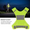 Gavigain Reflective Running Vest,Outdoor Cycling Reflective Vest Lightweight Running Vest Sports Safty Waistcoat (Yellow) view 2