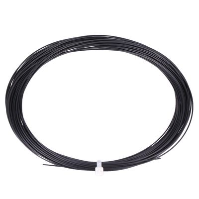 Gavigain Badminton Racket String,10m Resistant Nylon High Flexibility Badminton Racket Racquet String Line (Black)
