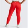 CRZ YOGA Girls Butterluxe Full Length Yoga Leggings - Athletic Sports Casual Pants High Waist Tights Kids Teen Deep Red Large view 3