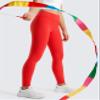CRZ YOGA Girls Butterluxe Full Length Yoga Leggings - Athletic Sports Casual Pants High Waist Tights Kids Teen Deep Red Large view 4