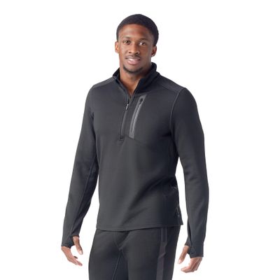 Smartwool Men's Active Fleece 1/2 Zip, Black