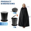SMEKLYN Portable Toilet Kit for Adults, Retractable Camping Toilet with Wearable Privacy Tent Outdoor Travel Toilet with Privacy Shelters Folding XL Potty with Adjustable Height for Hiking,Car,RV view 4