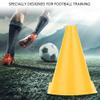 Gavigain 6Pcs Soccer Training Cone,18cm Soccer Training Cone Football Barriers Plastic Marker Holder Accessory (Yellow) view 2