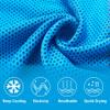 LYDTICK 30Pack Cooling Towels for Neck and Face (40"x12"), Ice Microfiber Cooling Towels Bulk for Workout Chill Sweat Towels Cooling Neck Wraps for Gym Yoga Golf Running Sport view 4