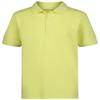 Calvin Klein Boys' Short Sleeve Micro Pique Solid Polo, Sunny Lime, 14-16 view 1