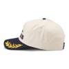 AMERICAN NEEDLE Bronco 4 x 4 Club Captain Adjustable Snapback Baseball Hat, Ivory/Navy (24002A-BRONCO-INVY) view 3
