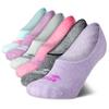 Avia Women's Low Cut Socks, 6-Pack - Performance Stretch Athletic Socks for Women (4-9), Size 9-12, Bright Multi view 1
