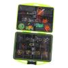 Yardwe Compact Plastic Fishing Rig Storage Box with Compartments Durable Fishing Accessory Case for Organizing Hooks Baits and Lures view 1