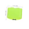 Yardwe Compact Plastic Fishing Rig Storage Box with Compartments Durable Fishing Accessory Case for Organizing Hooks Baits and Lures view 2