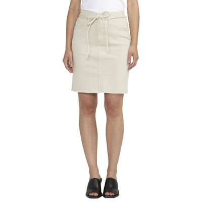 JAG Jeans Women's Knee-Length Skirt, Natural Almond, 12