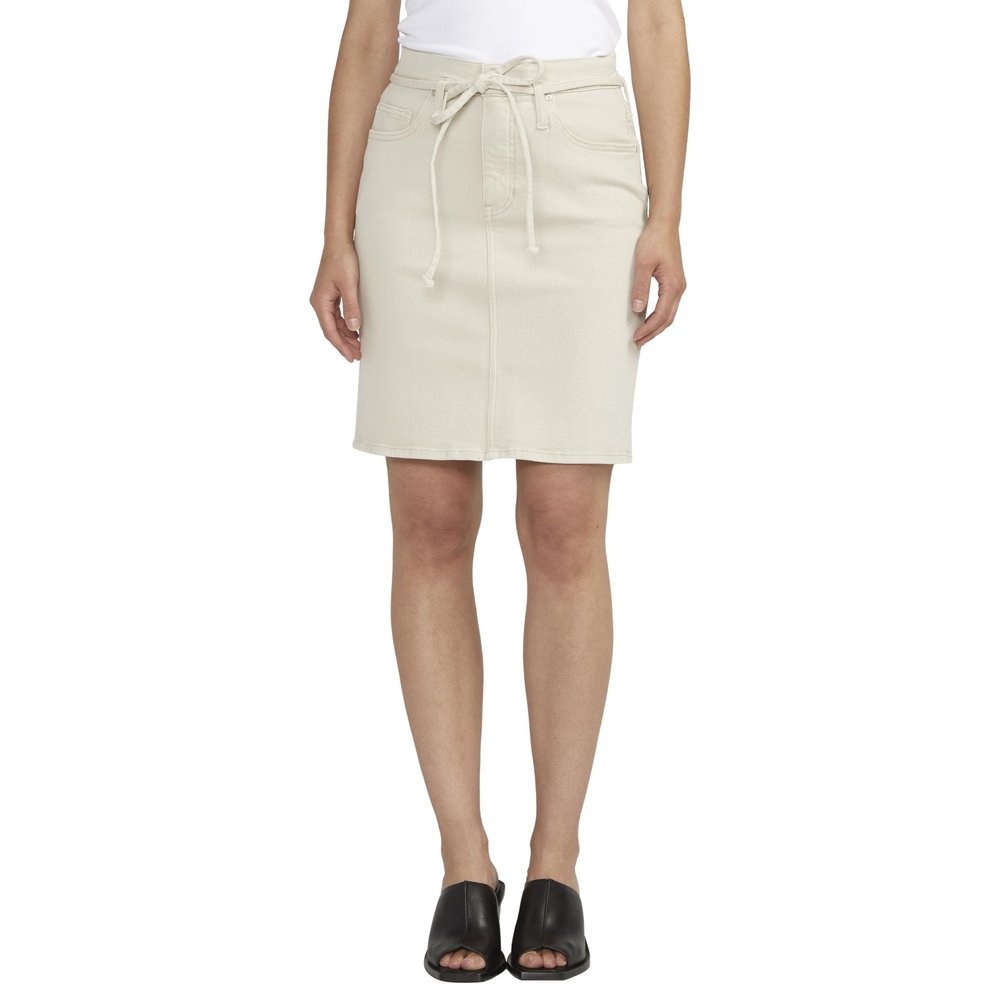 JAG Jeans Women's Knee-Length Skirt, Natural Almond, 12