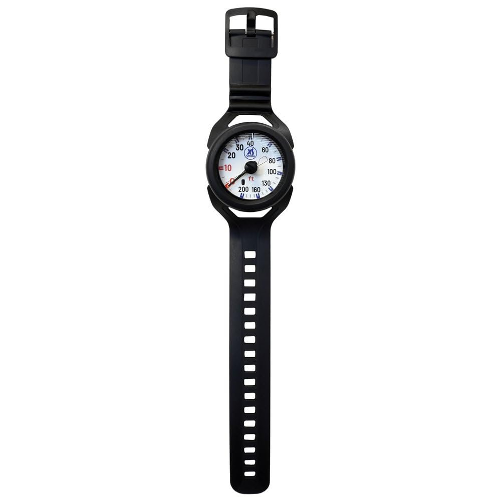 XS Scuba QuikVu Wrist Depth Gauge - Imperial