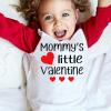 1 to 6 Years Little Kid Tops for Party Kids Baby Valentine's Day T Shirt Toddler Girls Boys Letter (Red, 5-6 Years) view 4