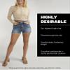 Silver Jeans Co. Women's Highly Desirable High Rise Short, Med Wash RCS219, 32W x 3L view 4