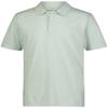 Calvin Klein Boys' Short Sleeve Jersey Striped Polo, Light Green Stripe, 18-20 view 1