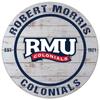 KH Sports Fan Robert Morris Colonials Weathered Circle Sign, 20x20 Inches, Colonials Decor for Dorm Room and Home; Display Your Team Spirit with This Robert Morris University Colonials Wall Art view 1